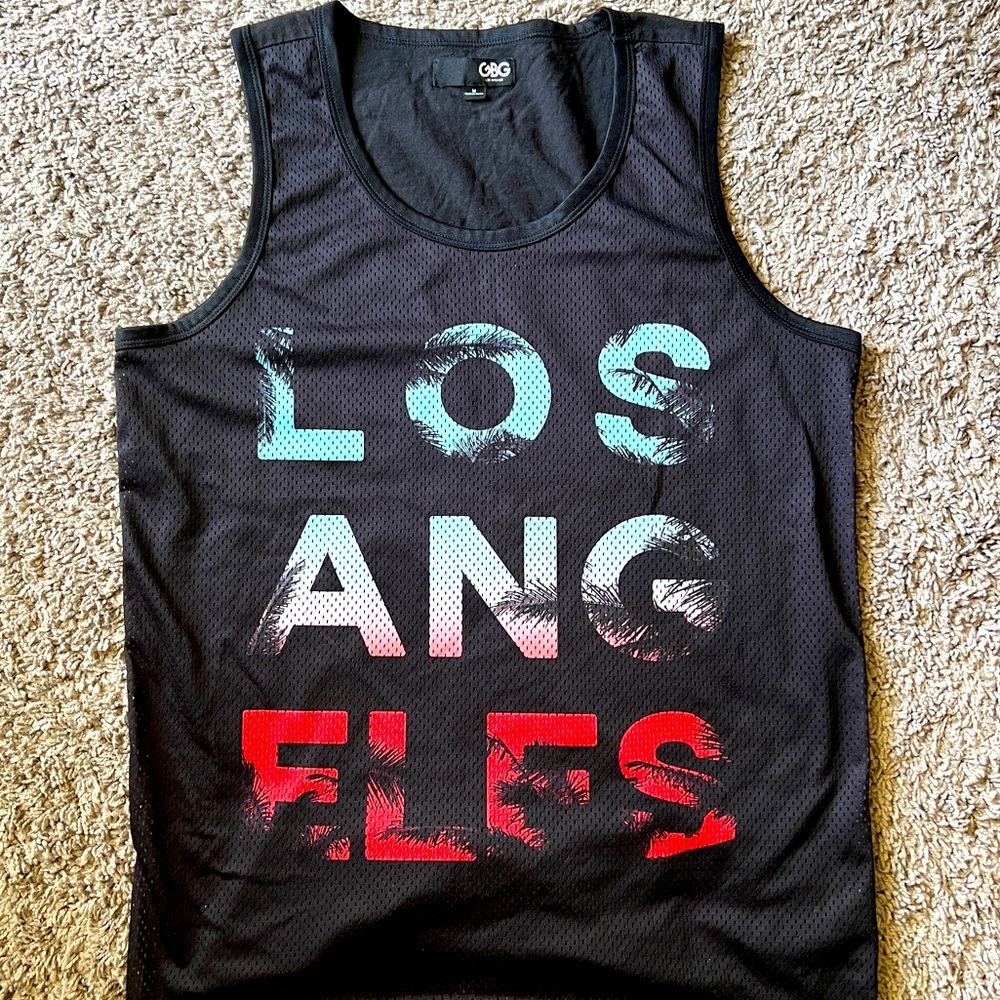 G by Guess Muscle Tank Size Medium